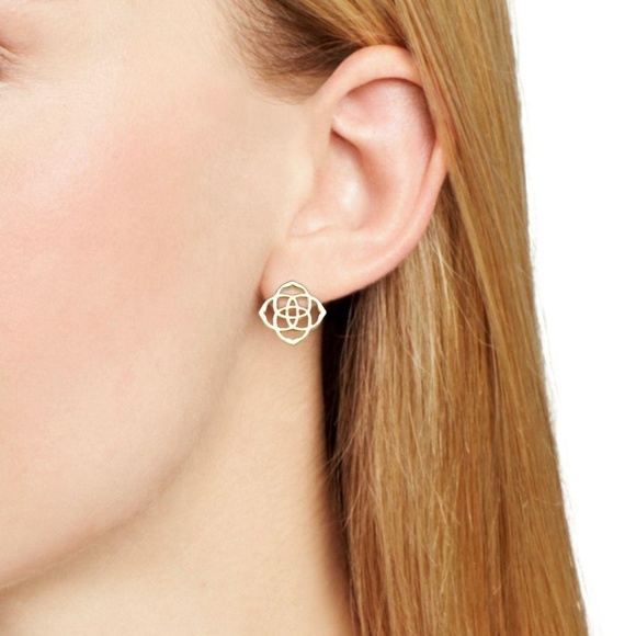 Kendra Scott Jewelry New Kendra Scott Logo Silver Dira Stud